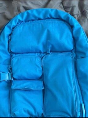 Vera Bradley Sky Blue Padded Pocket Backpack